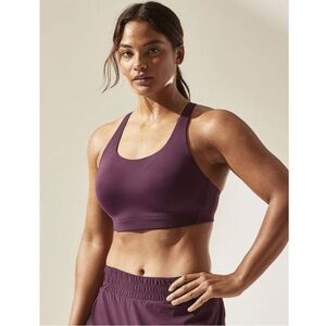 Athleta Advanced Sport bra in Agate Purple 32D